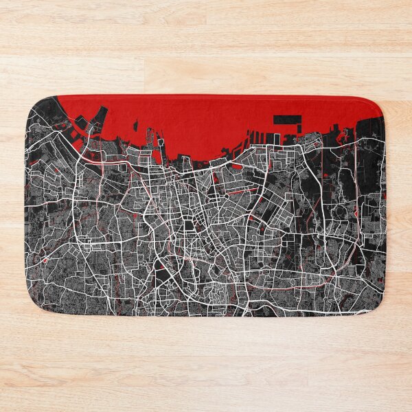 Item preview, Jakarta City Map of Indonesia - Oriental designed and sold by deMAP.