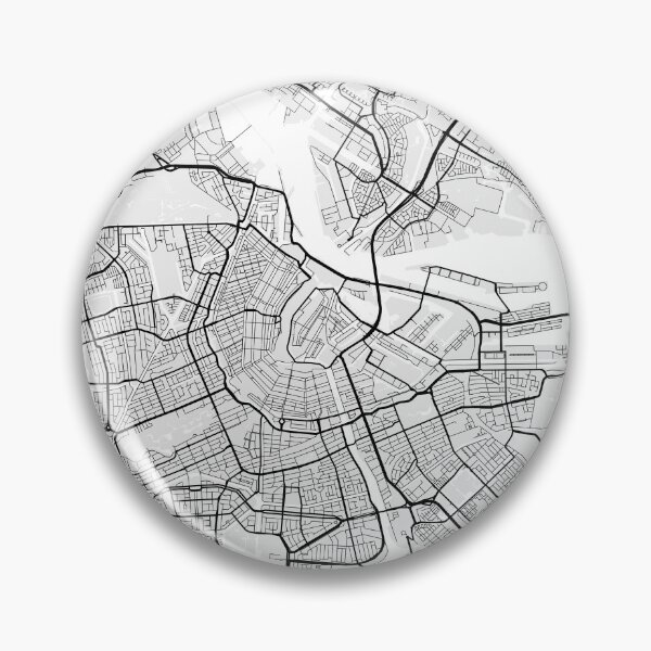 Item preview, Amsterdam City Map of Netherlands - Light designed and sold by deMAP.