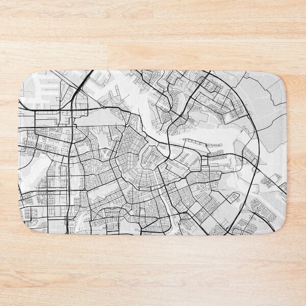 Item preview, Amsterdam City Map of Netherlands - Light designed and sold by deMAP.