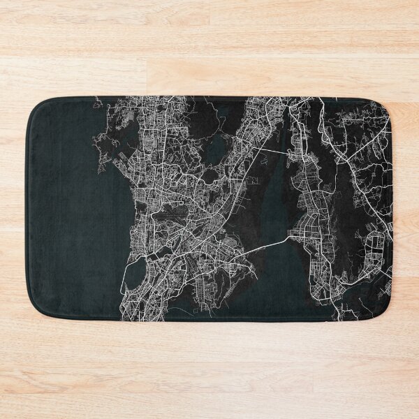 Item preview, Mumbai City Map of India - Dark designed and sold by deMAP.
