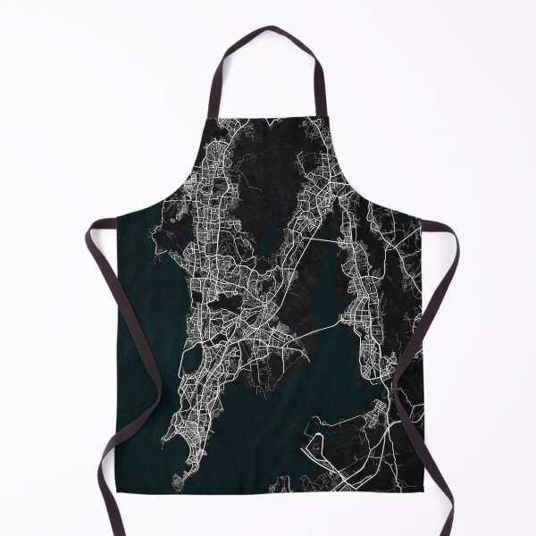Item preview, Mumbai City Map of India - Dark designed and sold by deMAP.