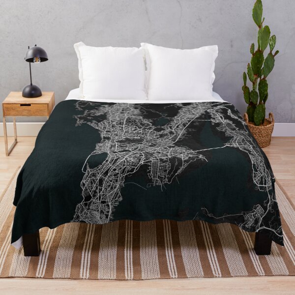 Item preview, Mumbai City Map of India - Dark designed and sold by deMAP.