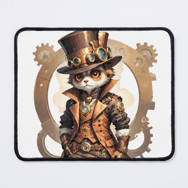 Item preview, Sir Whiskerbolt, Gentleman of Steam designed and sold by Happyfunball's Starforge Emporium.
