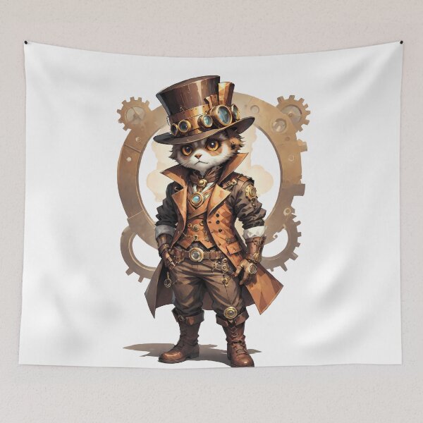 Item preview, Sir Whiskerbolt, Gentleman of Steam designed and sold by Happyfunball's Starforge Emporium.