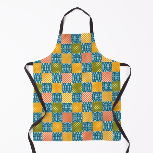 Item preview, Rustic multicolored patchwork square retro designed and sold by fuzzyfox.