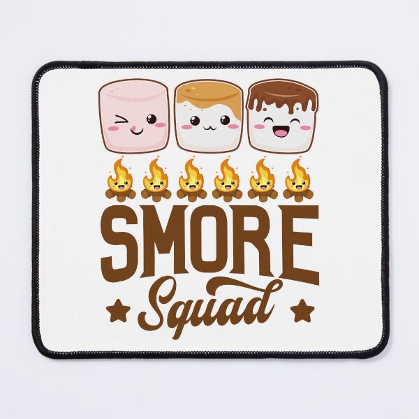 Item preview, Smore Squad Camping Campfire Chocolate Marshmallow S'mores Sticker designed and sold by KGN  CREATIVITY.