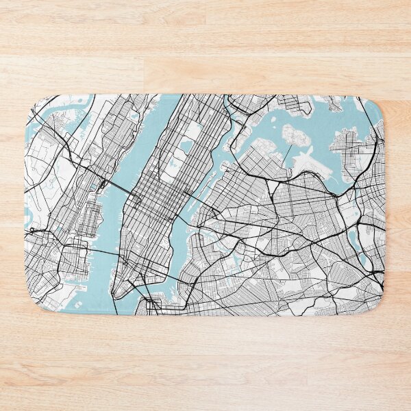 Item preview, New York City Map of the United States - Circle designed and sold by deMAP.