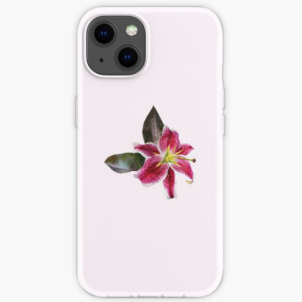 One Stargazer Lily iPhone Soft Case