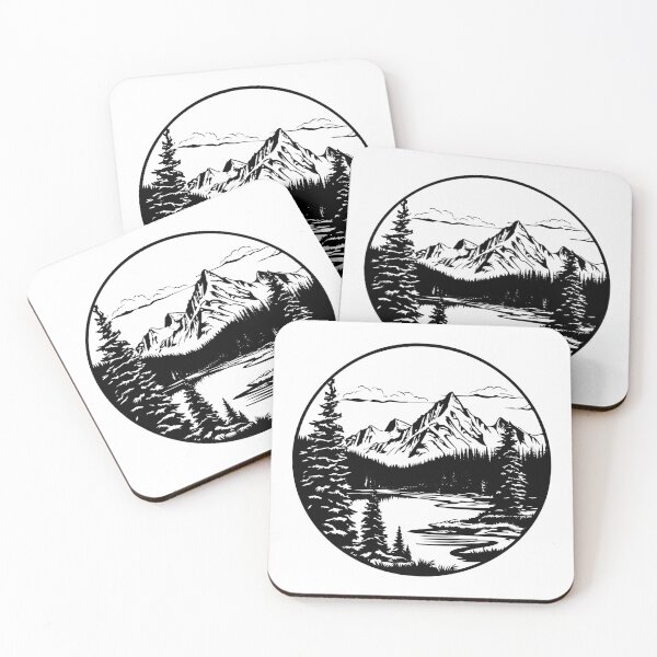 Item preview, North Cascades National Park Alpine Lake Forest Glacier designed and sold by inkoutninja.