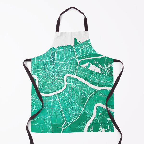 Item preview, New Orleans City Map of Louisiana, USA - Watercolor designed and sold by deMAP.