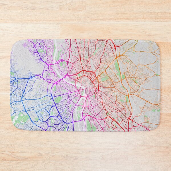 Item preview, Toulouse City Map of France - Colorful designed and sold by deMAP.