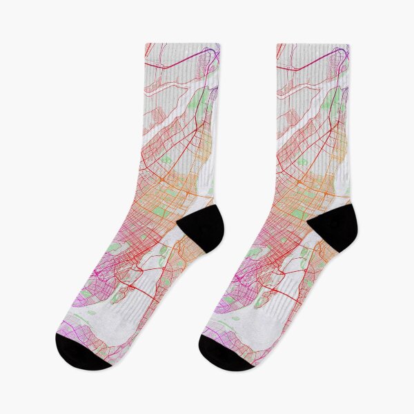 Item preview, Montreal City Map of Canada - Colorful designed and sold by deMAP.