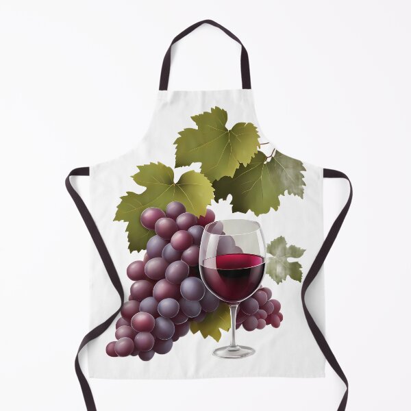 Item preview, Grapes Red Wine Lineart Watercolors Leef Nature Drink designed and sold by ART ATTACK ZONE.