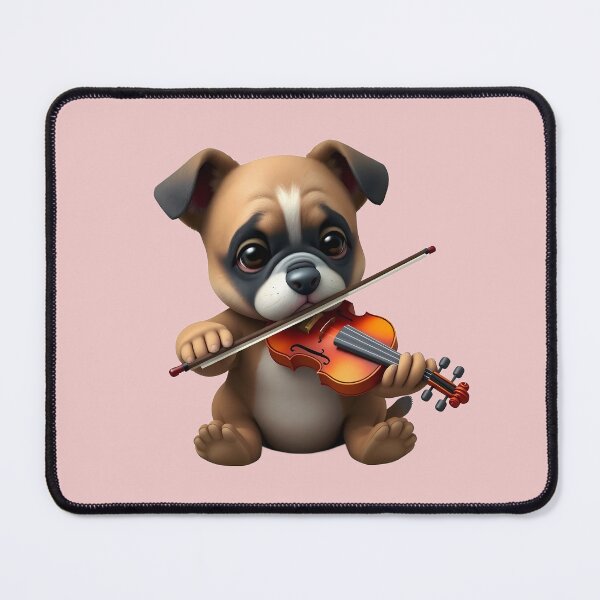 Item preview, Sad Dog Violinist Humor designed and sold by Artbellachi.