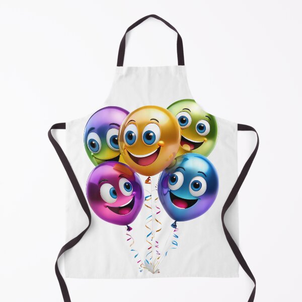 Item preview, Fun Cool Cartoon Ballons Smile Colors Good Vibes designed and sold by ART ATTACK ZONE.