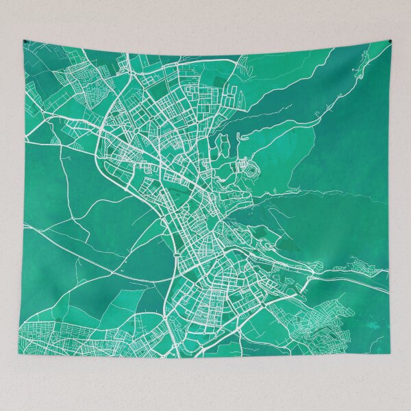 Item preview, Granada City Map of Spain - Watercolor designed and sold by deMAP.
