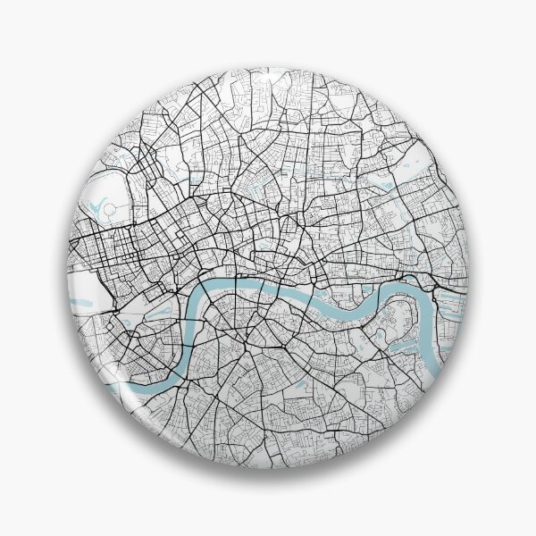 Item preview, London City Map of England - Circle designed and sold by deMAP.