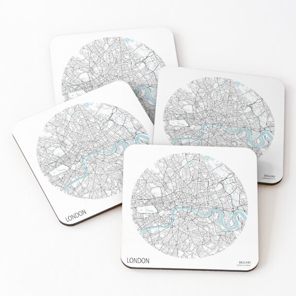 Item preview, London City Map of England - Circle designed and sold by deMAP.