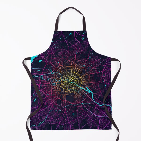 Item preview, Berlin City Map of Germany - Neon designed and sold by deMAP.