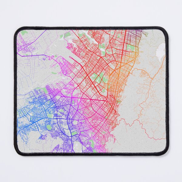 Item preview, Bogota City Map of Colombia - Colorful designed and sold by deMAP.