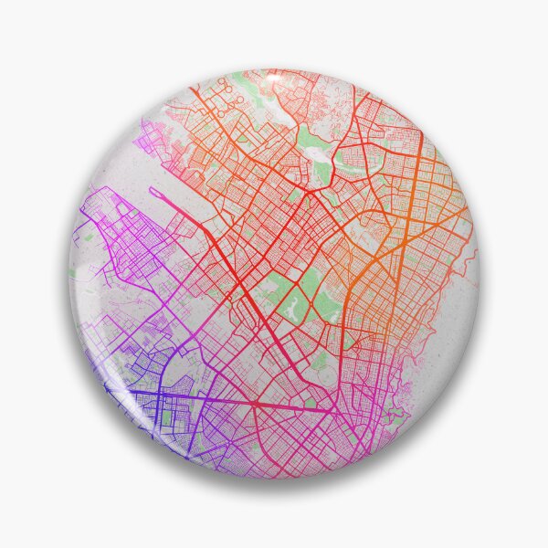 Item preview, Bogota City Map of Colombia - Colorful designed and sold by deMAP.