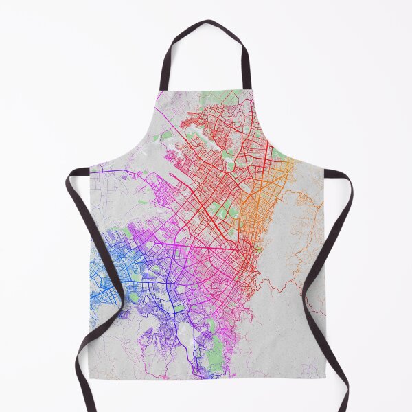 Item preview, Bogota City Map of Colombia - Colorful designed and sold by deMAP.