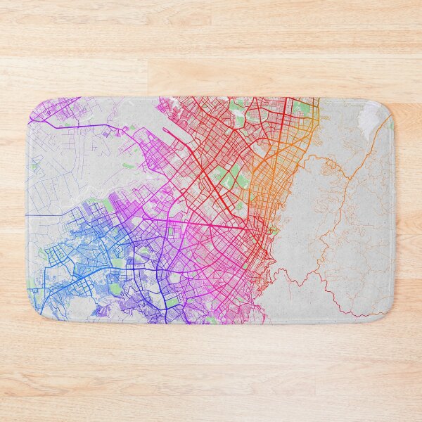 Item preview, Bogota City Map of Colombia - Colorful designed and sold by deMAP.