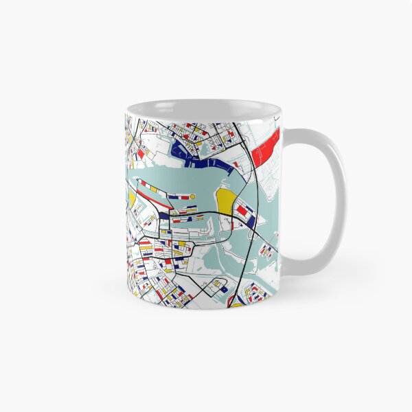 Item preview, Amsterdam City Map of Netherlands - Mondrian designed and sold by deMAP.