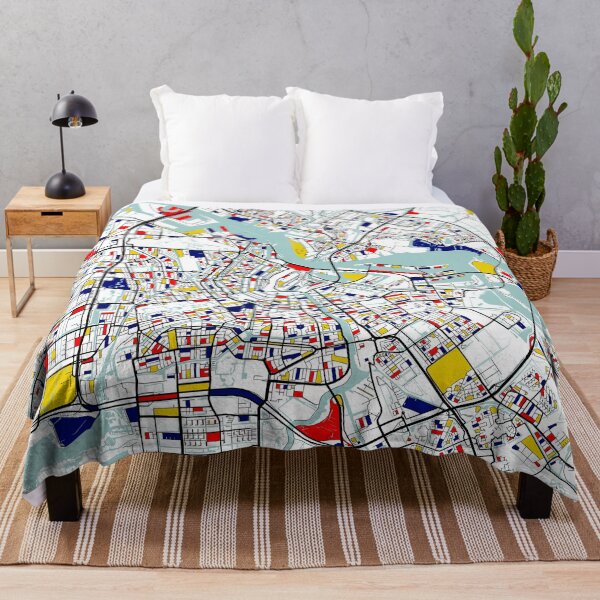 Item preview, Amsterdam City Map of Netherlands - Mondrian designed and sold by deMAP.