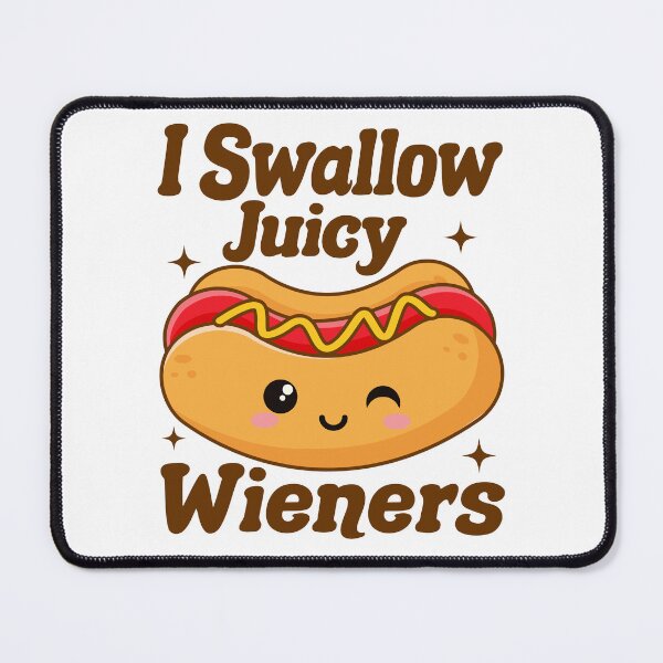 Item preview, I Swallow Juicy Wieners, Sarcastic, Funny Family Sticker designed and sold by KGN  CREATIVITY.