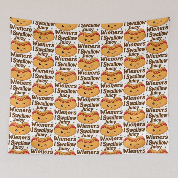 Item preview, I Swallow Juicy Wieners, Sarcastic, Funny Family Sticker designed and sold by KGN  CREATIVITY.