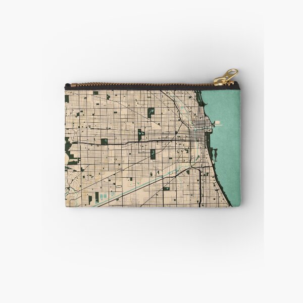 Item preview, Chicago City Map of the United States - Vintage designed and sold by deMAP.