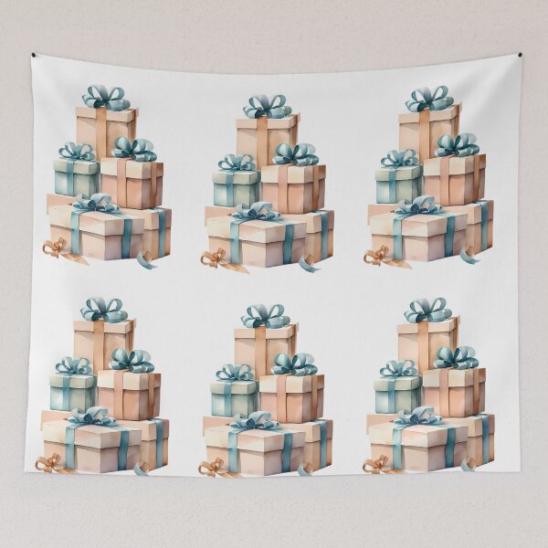 Item preview, Rabbit Gifts Party Celebration Birthday Watercolors Art Design designed and sold by ART ATTACK ZONE.