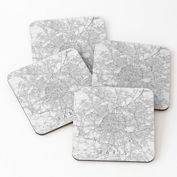 Item preview, Paris City Map of France - Light designed and sold by deMAP.