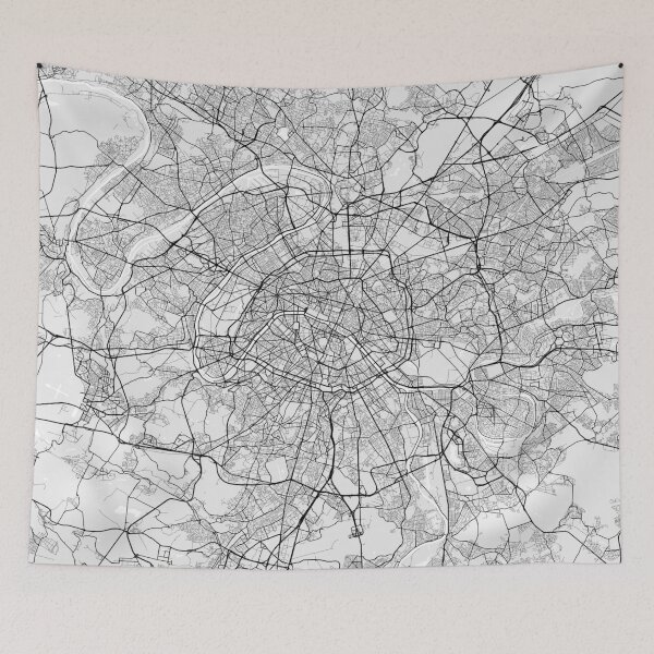 Item preview, Paris City Map of France - Light designed and sold by deMAP.