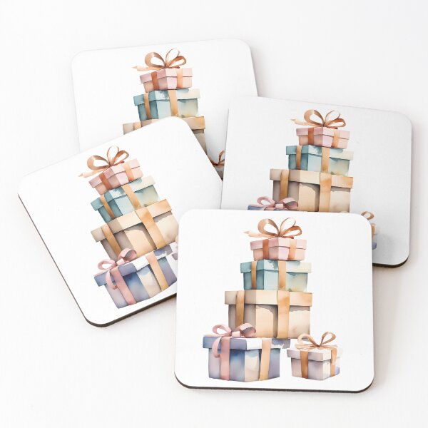 Item preview, Christmas Gifts Party Celebration Birthday Watercolors Art Design designed and sold by ART ATTACK ZONE.