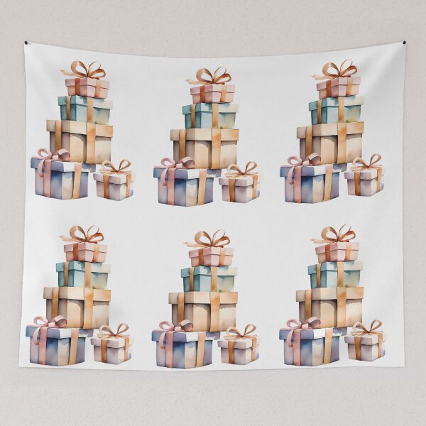 Item preview, Christmas Gifts Party Celebration Birthday Watercolors Art Design designed and sold by ART ATTACK ZONE.