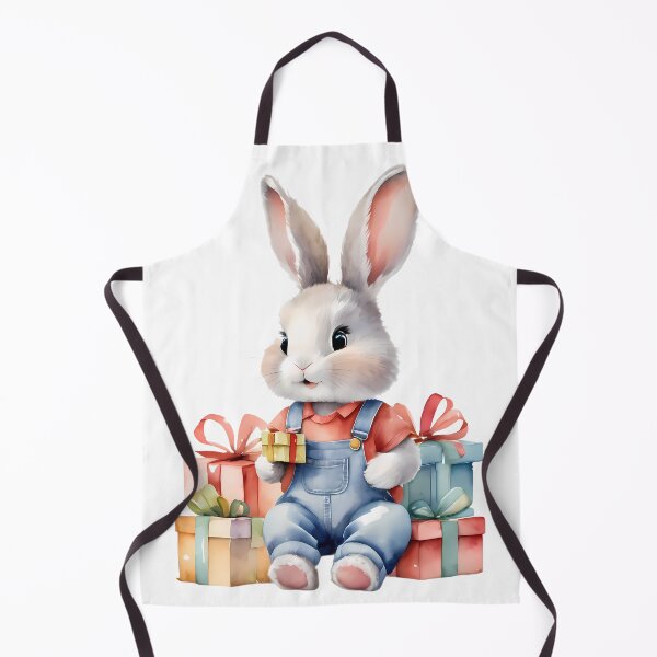 Item preview, Chad Rabbit Gifts Party Celebration Birthday Watercolors Art designed and sold by ART ATTACK ZONE.