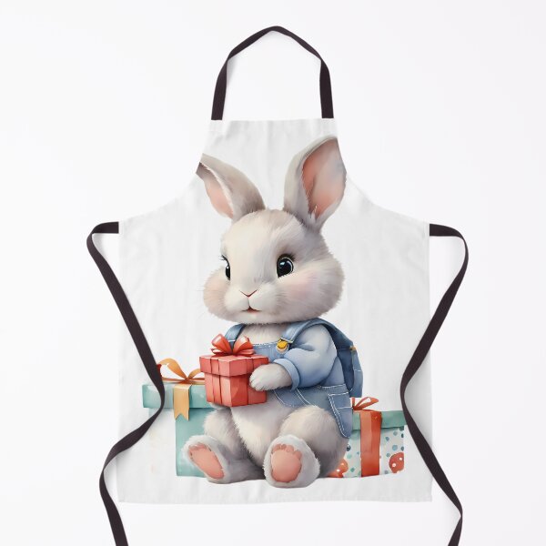Item preview, Baby Rabbit Gifts Party Celebration Birthday Watercolors Art designed and sold by ART ATTACK ZONE.