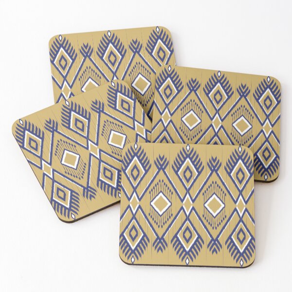 Item preview, Ikat pattern for fabrics, ikat textile print, surface printing textile, ethnics tribal ikat design designed and sold by MonoDigitalArt.
