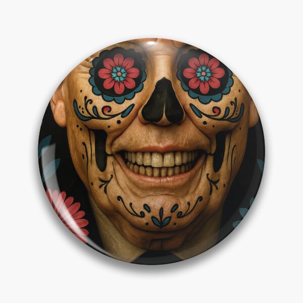 Item preview, El Pendejo – Trump Sugar Skull Calavera designed and sold by Angry Creamsicle.