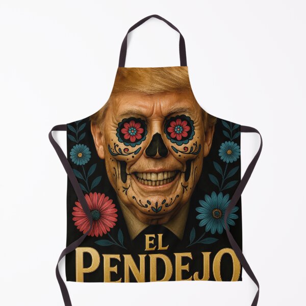 Item preview, El Pendejo – Trump Sugar Skull Calavera designed and sold by Angry Creamsicle.