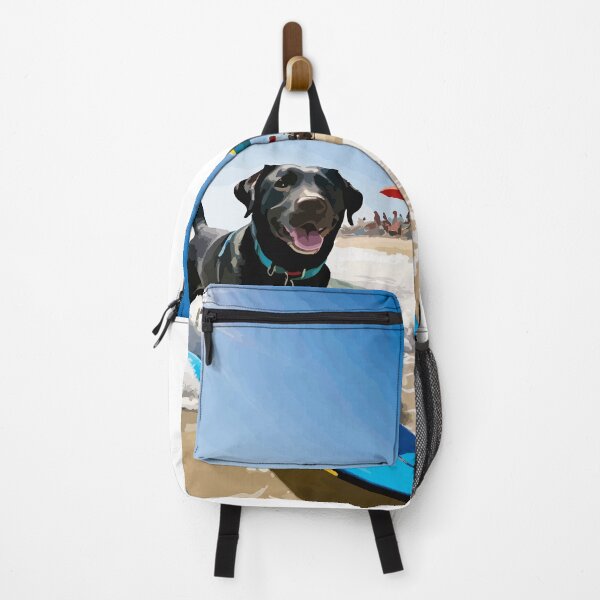 Item preview, Labrador shows off his surfing skills. designed and sold by Whose-sweat.