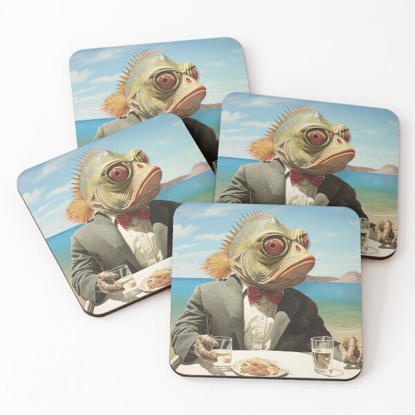 Item preview, Mr Fishface on holidays. designed and sold by Kerry ian McKenna.