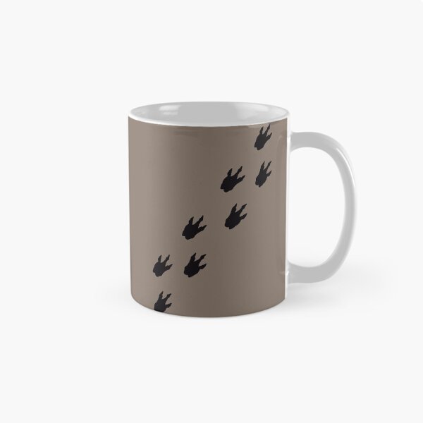 Item preview, Dinosaur Footprints in Black (Fossil Brown) designed and sold by BLAAAAASK.