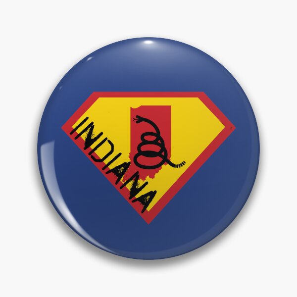 Item preview, HOOSIER SHIELD - Freedom Is The Superpower - Modern Gadsden Snake Flag - Dont Tread On Me SUPERHERO INDIANA spellout design designed and sold by pelagio.