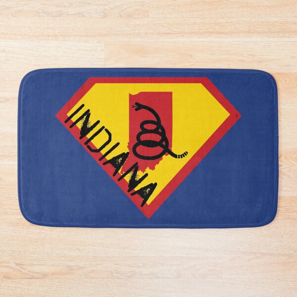Item preview, HOOSIER SHIELD - Freedom Is The Superpower - Modern Gadsden Snake Flag - Dont Tread On Me SUPERHERO INDIANA spellout design designed and sold by pelagio.