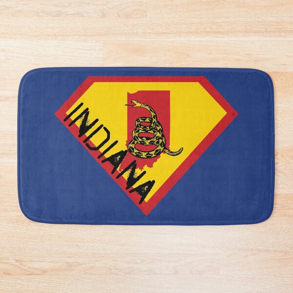Item preview, HOOSIER SHIELD - Freedom Is The Superpower -  Gadsden Snake Flag - Dont Tread On Me SUPERHERO INDIANA spellout design designed and sold by pelagio.