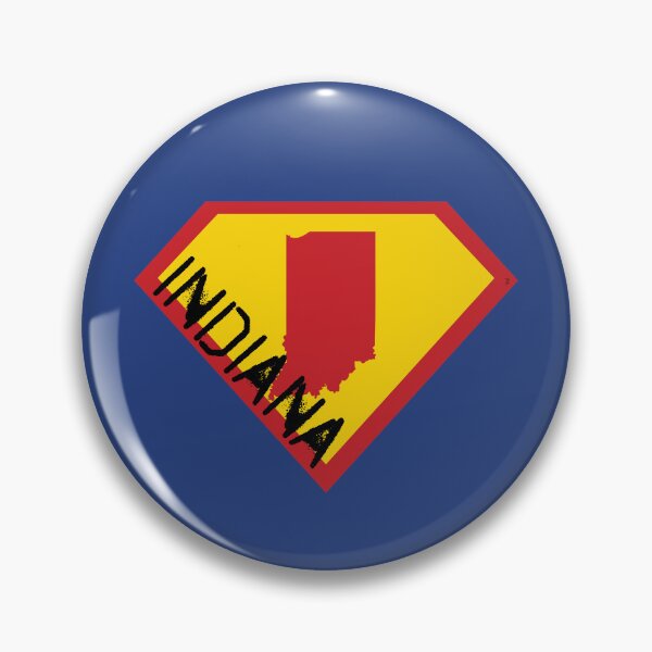 Item preview, HOOSIER SHIELD  - Freedom Is The Superpower - SUPERHERO INDIANA spellout design designed and sold by pelagio.