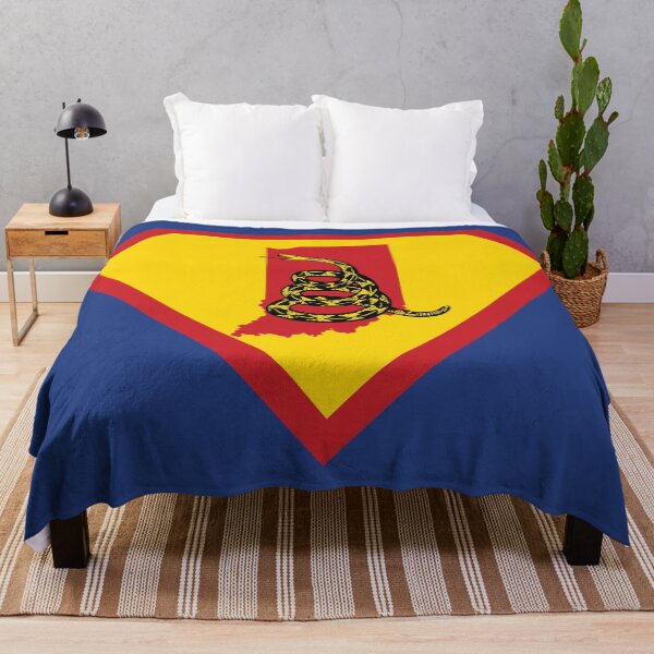 Item preview, HOOSIER SHIELD - Freedom Is The Superpower - Gadsden Snake Flag - Dont Tread On Me SUPERHERO INDIANA design designed and sold by pelagio.